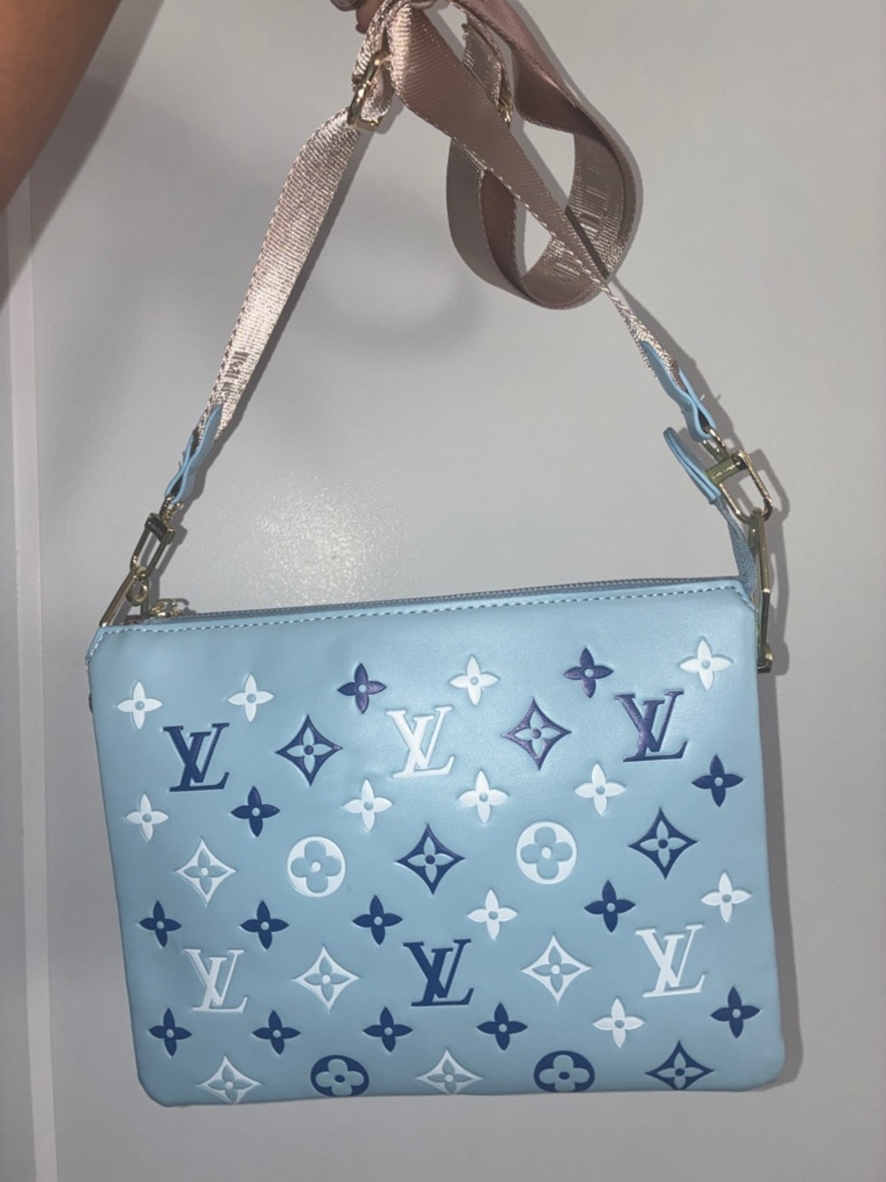 Light Blue Crossbody Bag